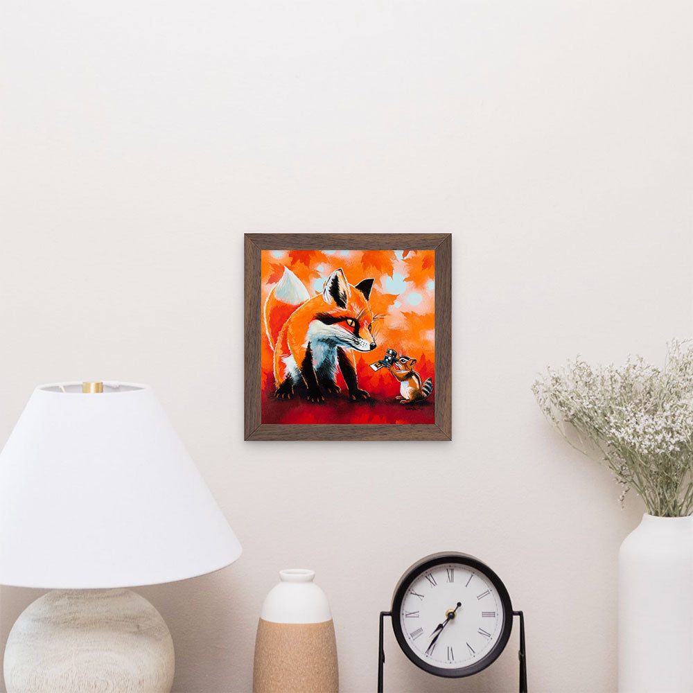 Camera - Fox and Chipmunk