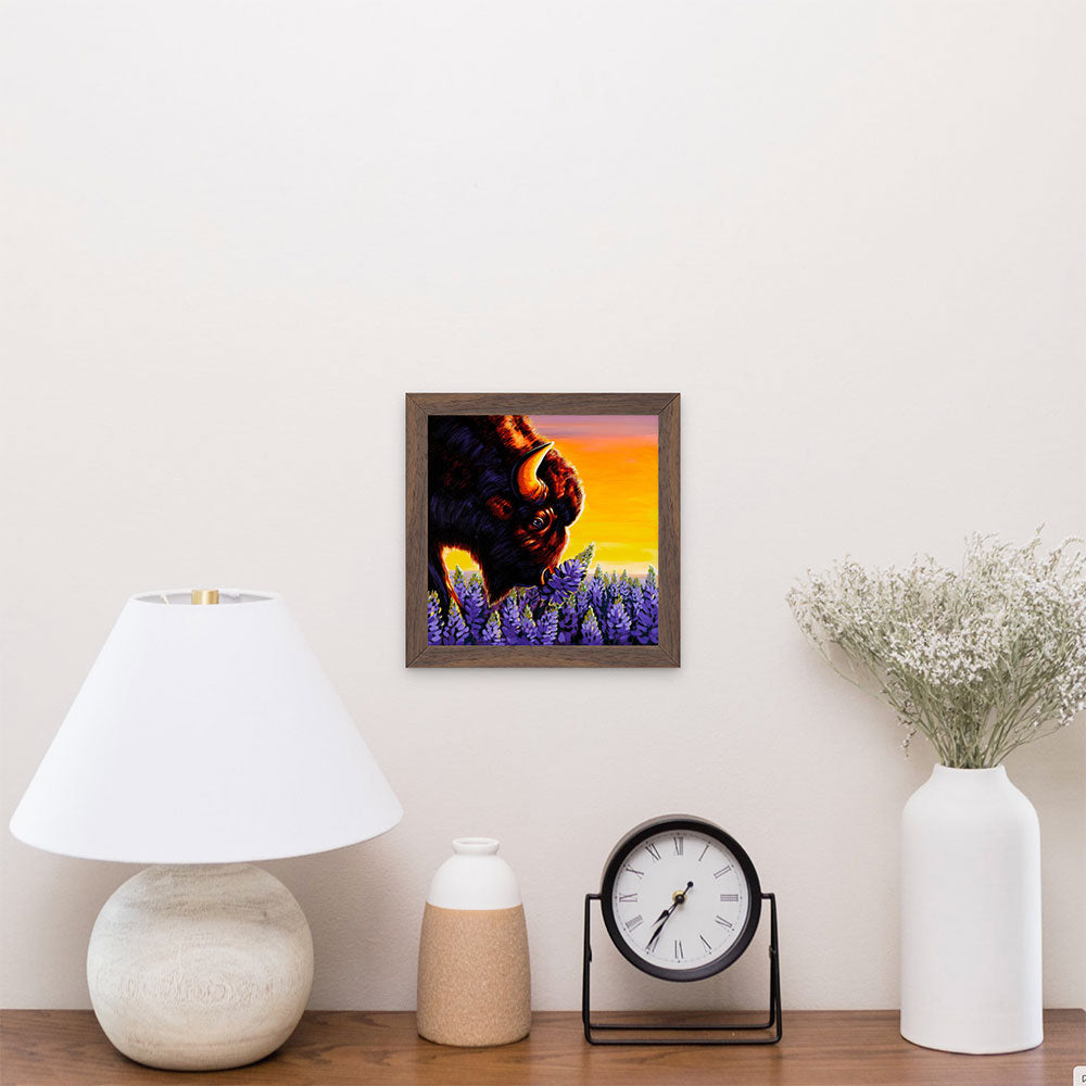 Midwestern Rhinoceros - Buffalo and Lupine