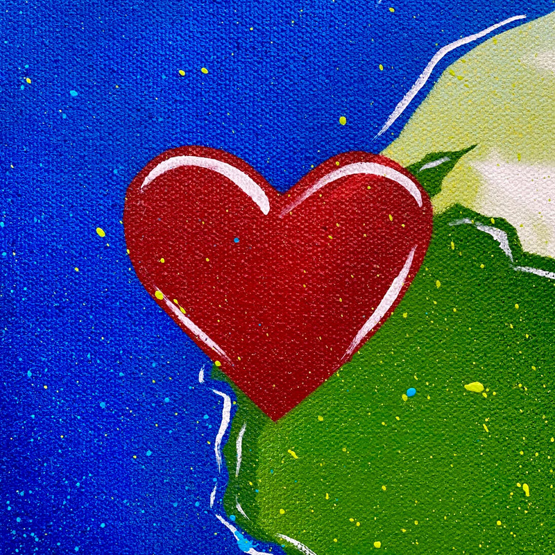 Hearts Collide (Blue/Green)