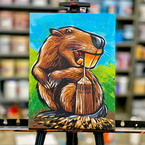 Minnesota's Big Brown Giant Beaver