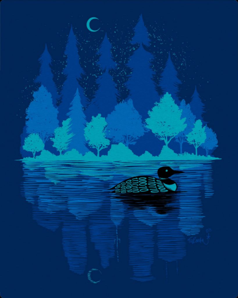 Loon - Original Screen Print
