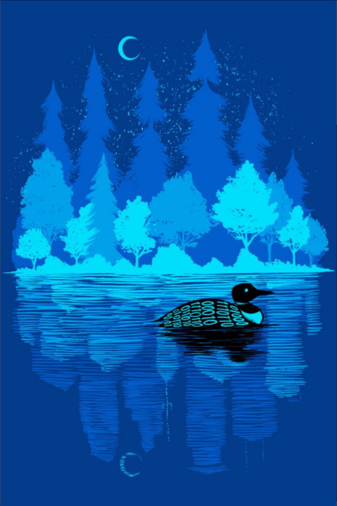 Loon - Original Screen Print