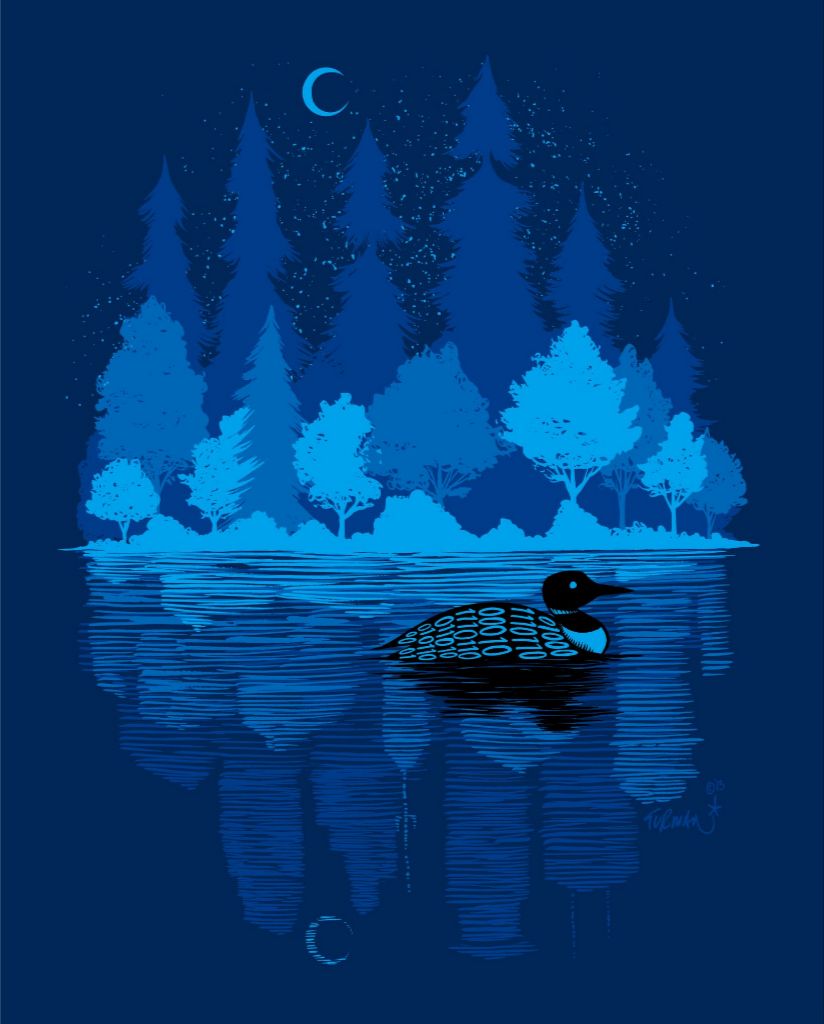 Loon - Original Screen Print