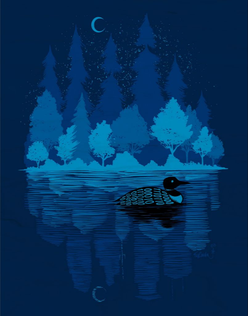 Loon - Original Screen Print