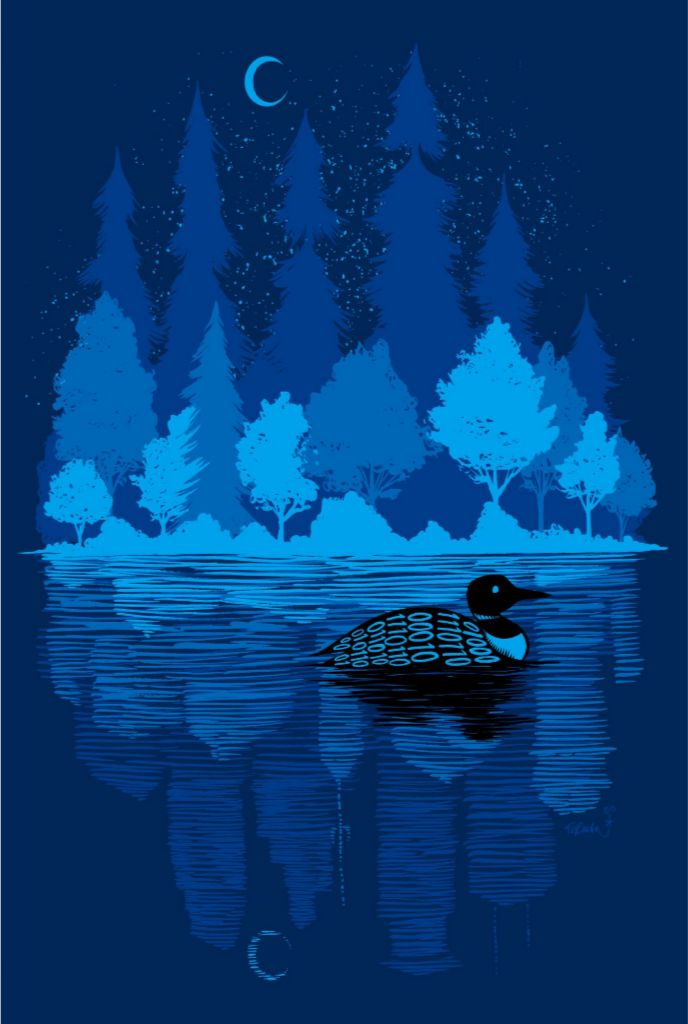 Loon - Original Screen Print