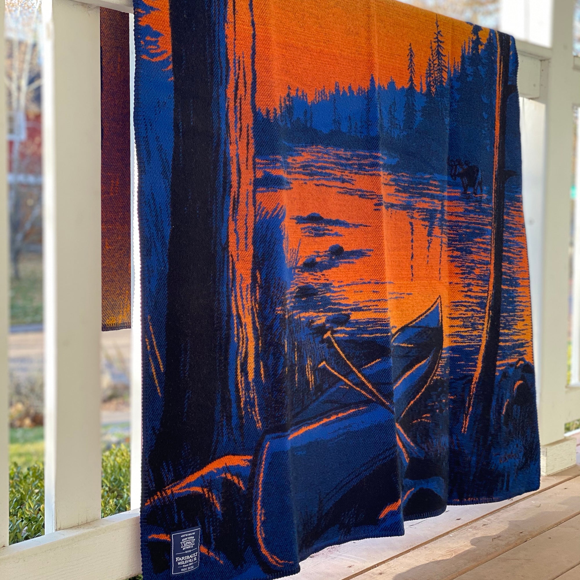 BWCA Throw by Faribault Mill