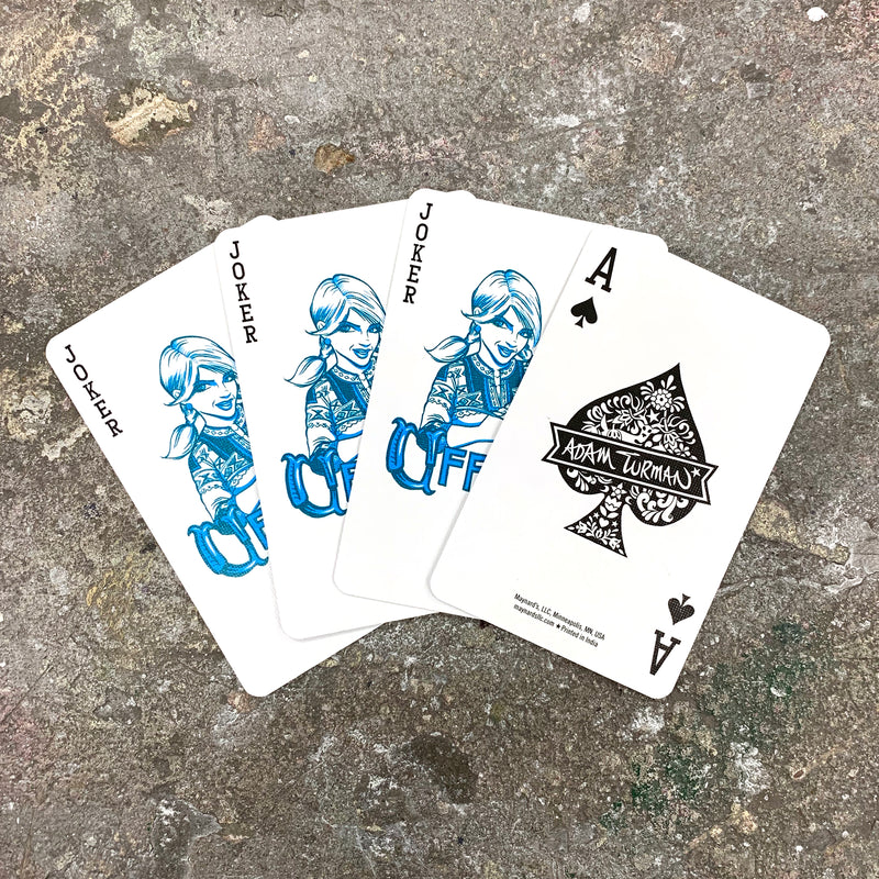 Hotdish/YouBetCha Bridge Size Playing Cards