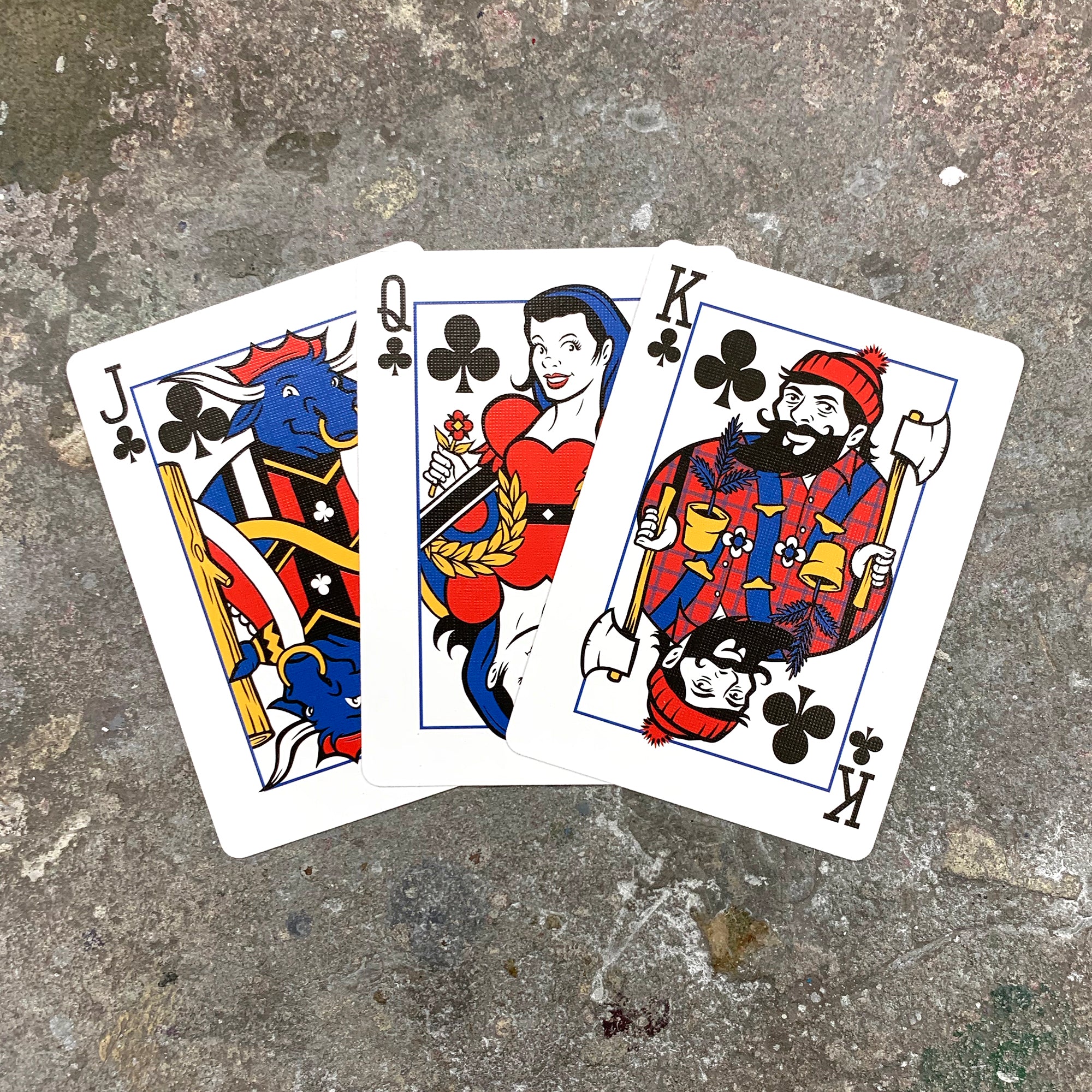 Paul & Babe - Cheers! Playing Cards