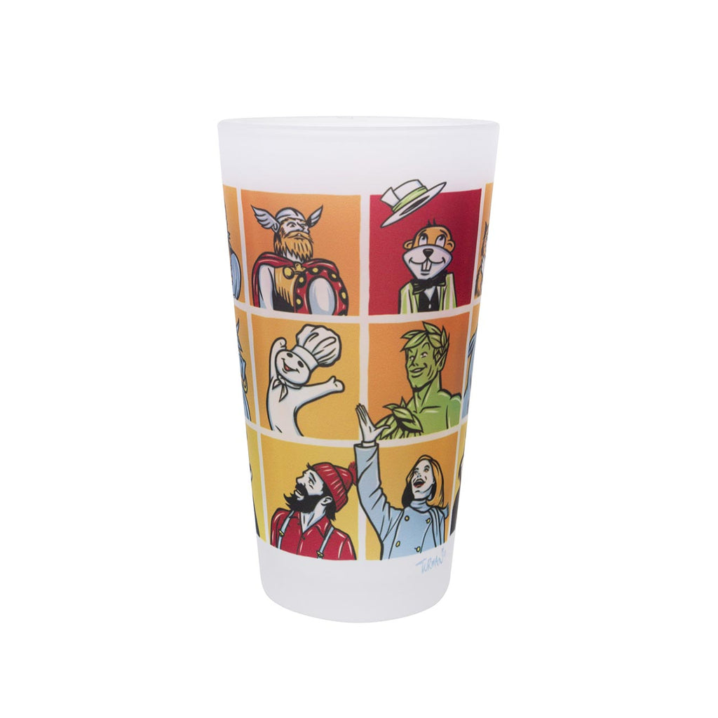 MN Bunch Frosted Pint Glass