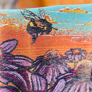 Rusty Patched Bee Throw by Faribault Mill