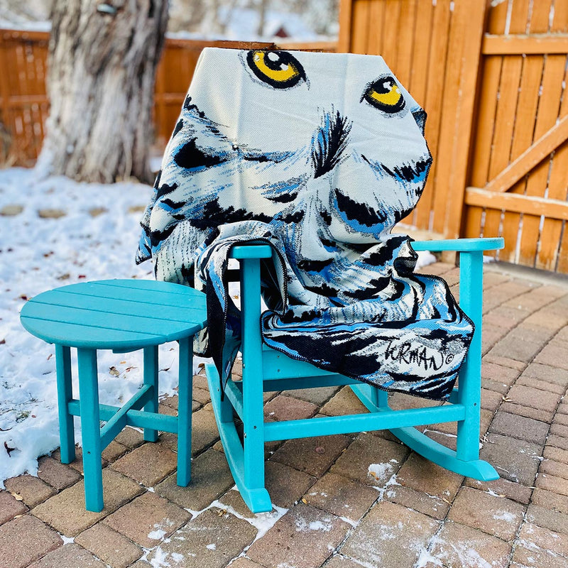 Snowy Owl Throw by Faribault Mill
