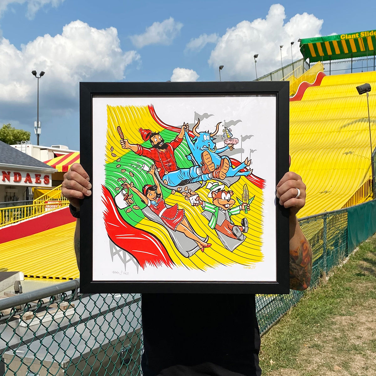 Giant Slidin' - MN State Fair 2021