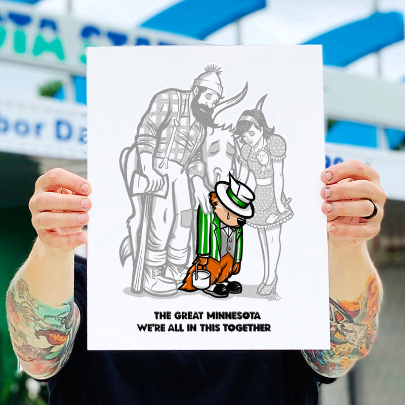 TGM-We're All in this Together Screen Print