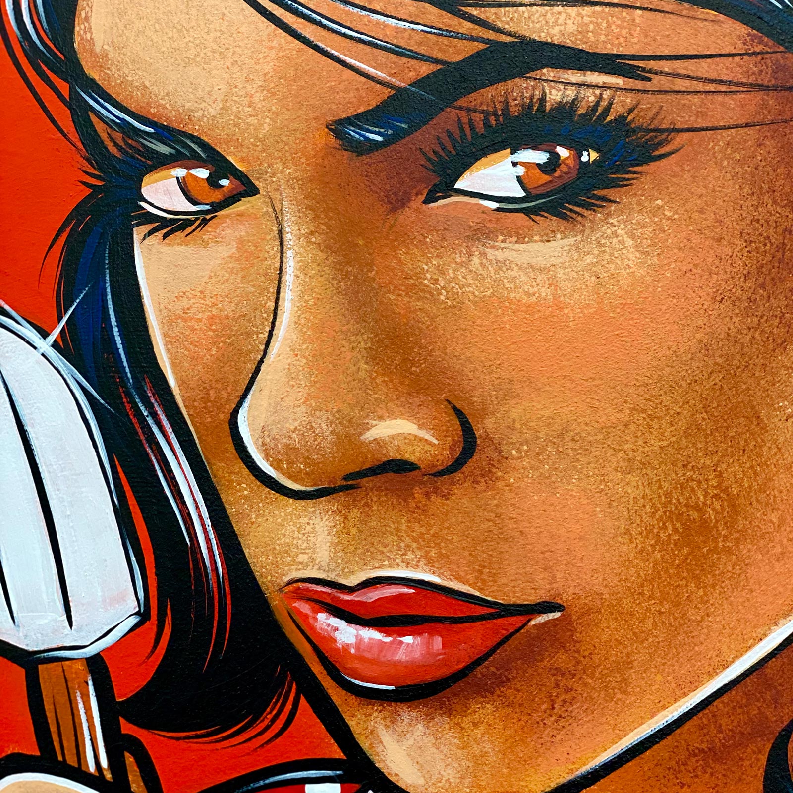 Spatula and Polkadots and Scallops