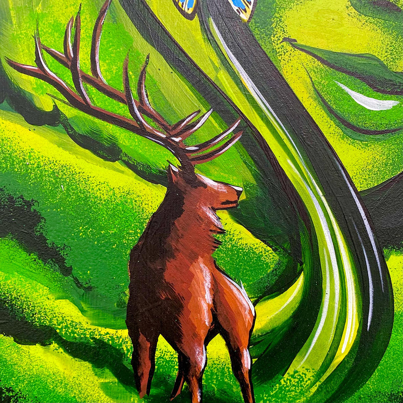 Spring Sprite and the Stag