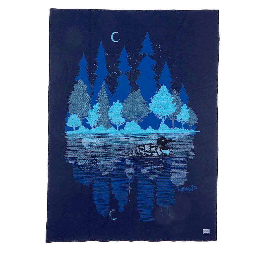 Loon Throw by Faribault Mill