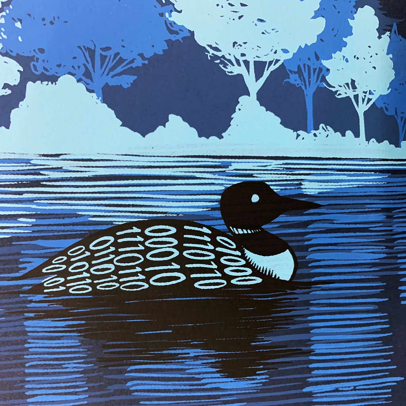 Loon - Original Screen Print