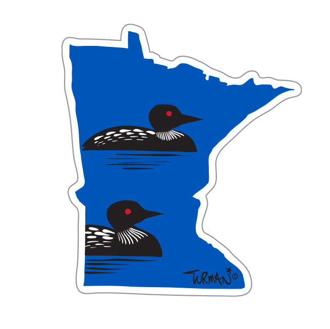MN Loon Sticker