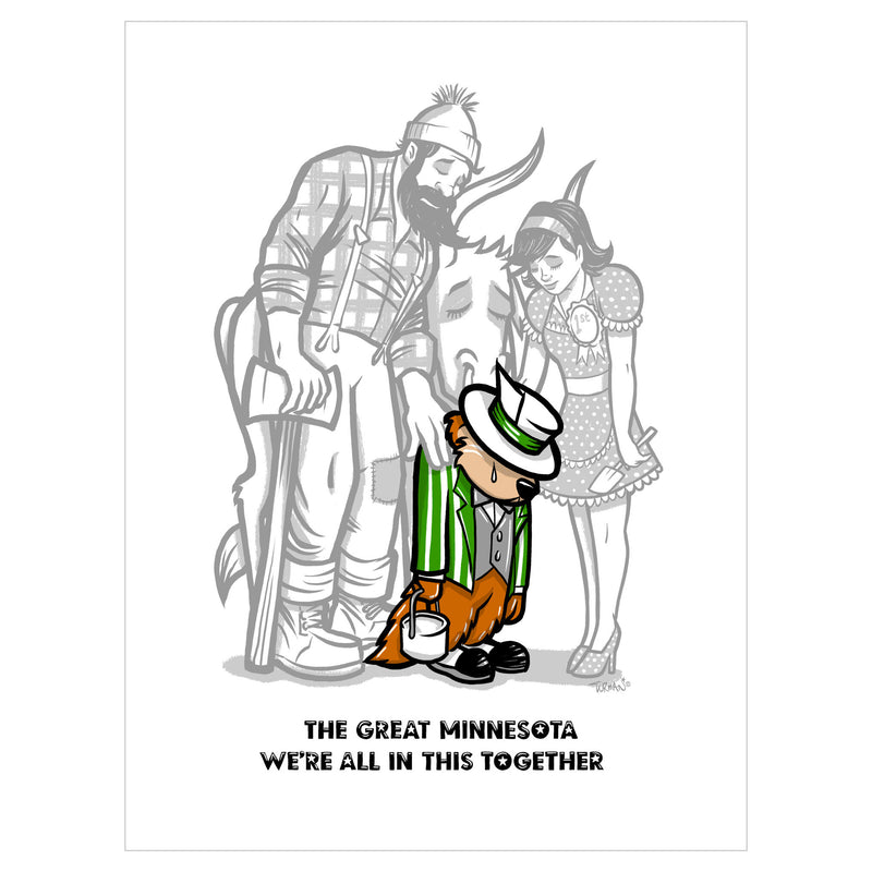TGM-We're All in this Together Screen Print