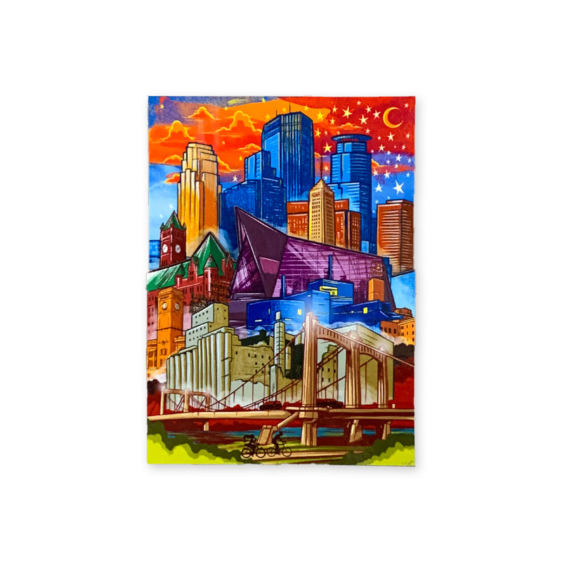 Minneapolis Skyline Magnet
