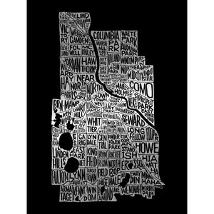 Mpls Neighborhoods on Black