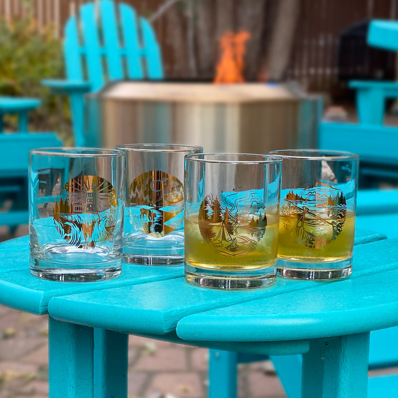 Lighthouse Whiskey Glass