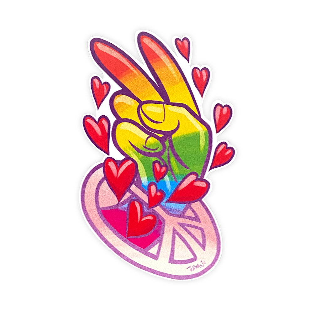 Peace Sticker