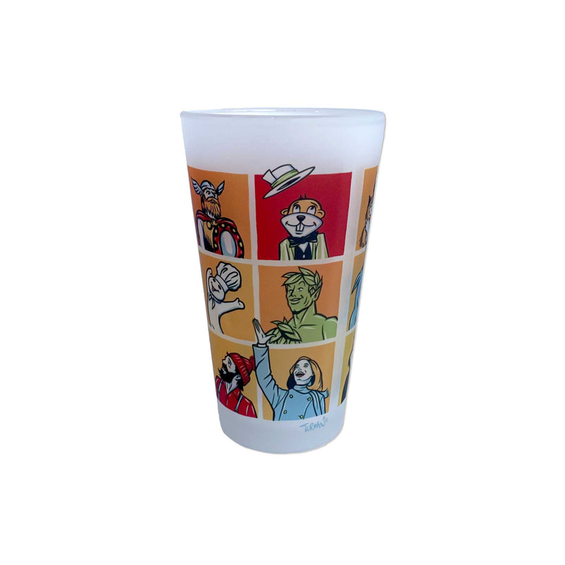MN Bunch Frosted Pint Glass