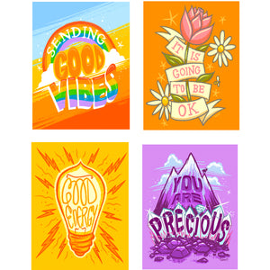 Good Vibes Boxed Notes