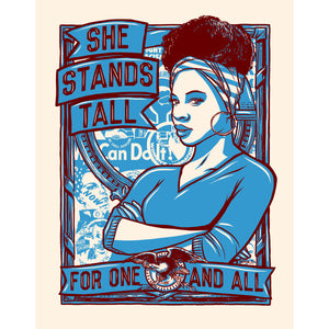 She Stands Tall