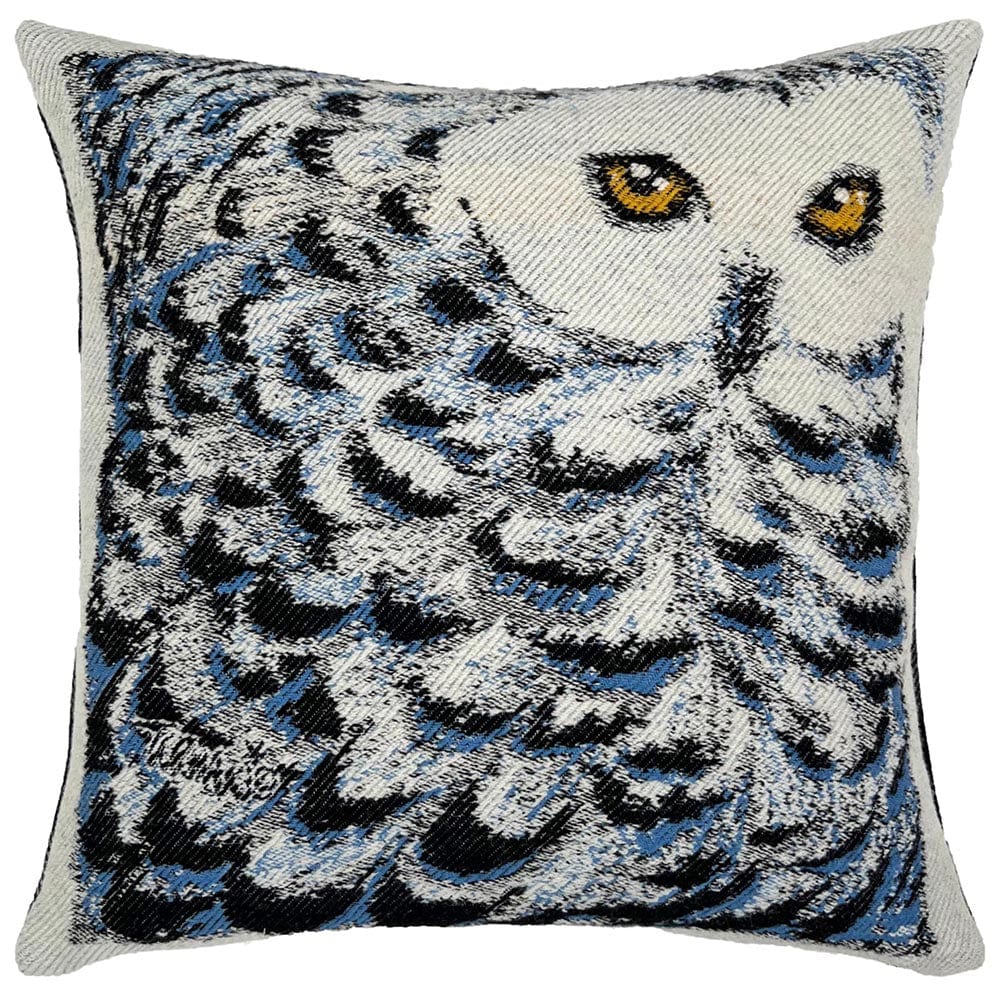 Snowy Owl Pillow Case by Faribault Mill Minnesota