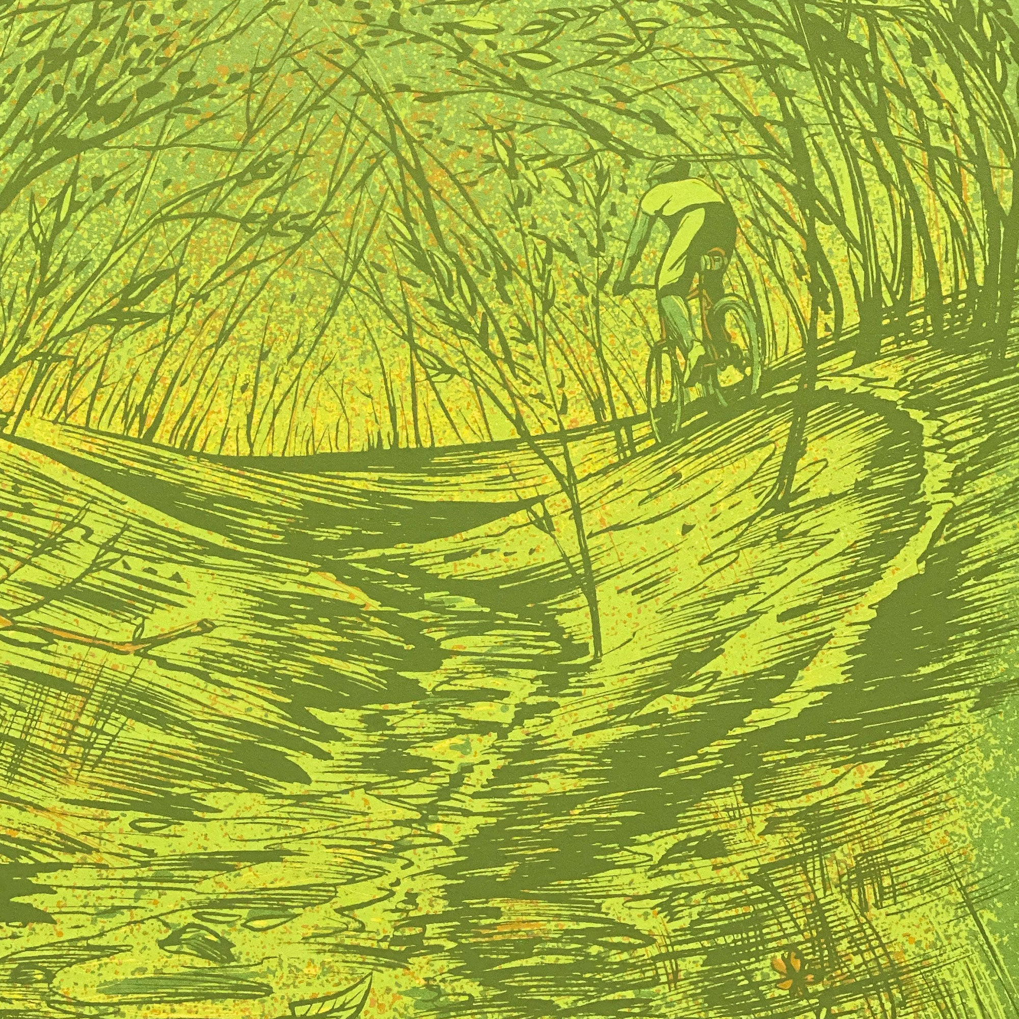 Spring Ride on Green