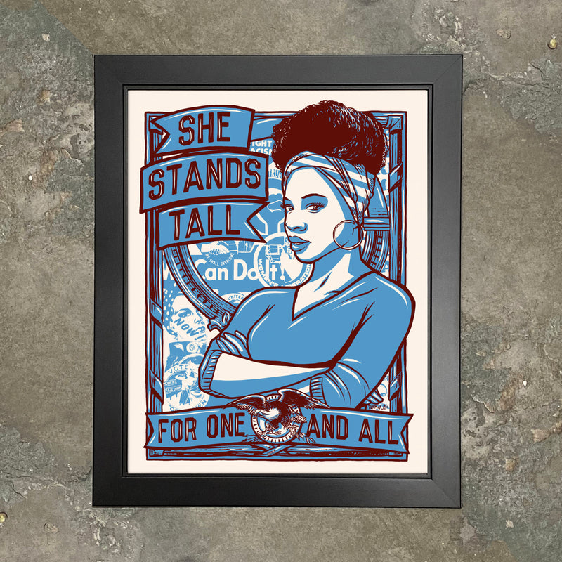 She Stands Tall