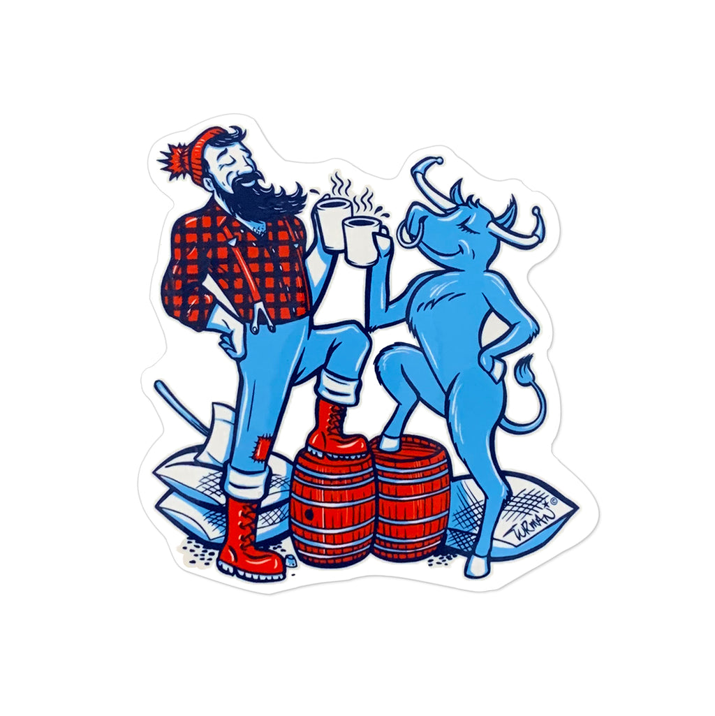 Cheers! Coffee Sticker
