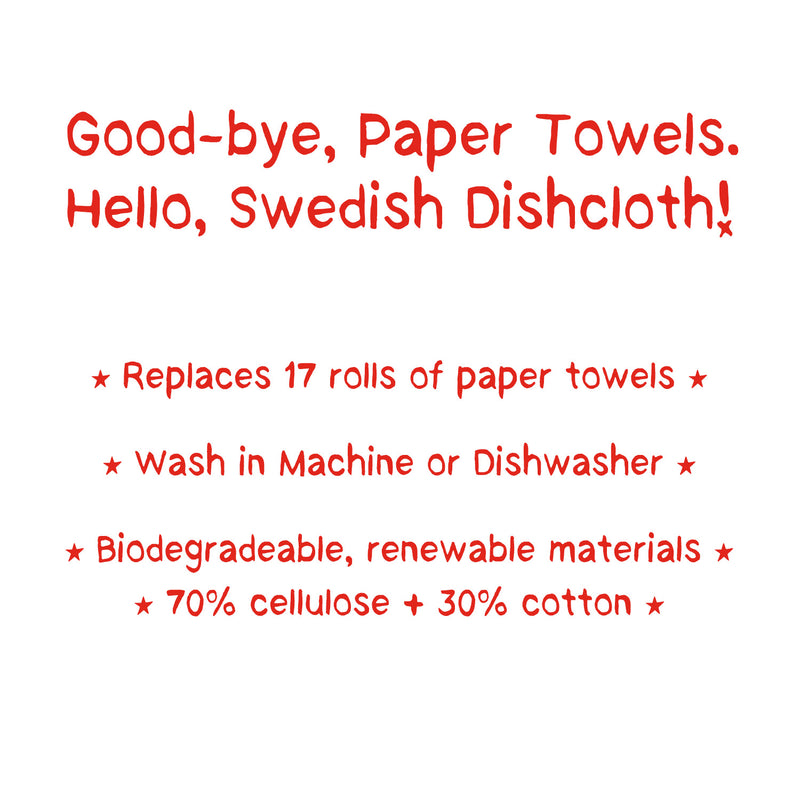 MN Months Swedish Dishcloth