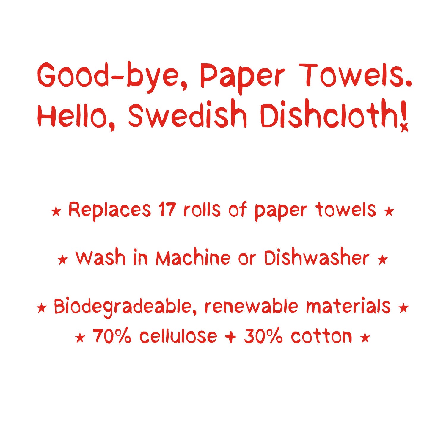 Loon Swedish Dishcloth