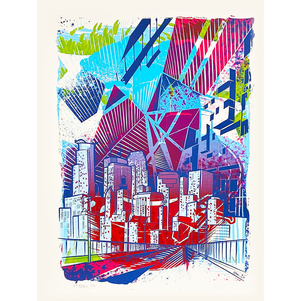 Pixelated Minneapolis