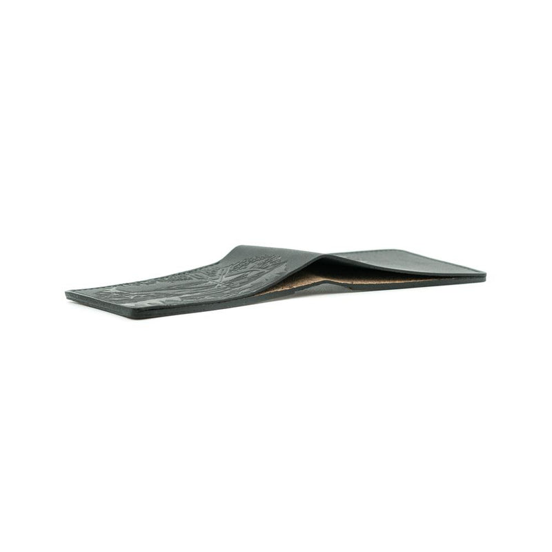 Turman x Leather Works MN Dad's Billfold - Black & Tan