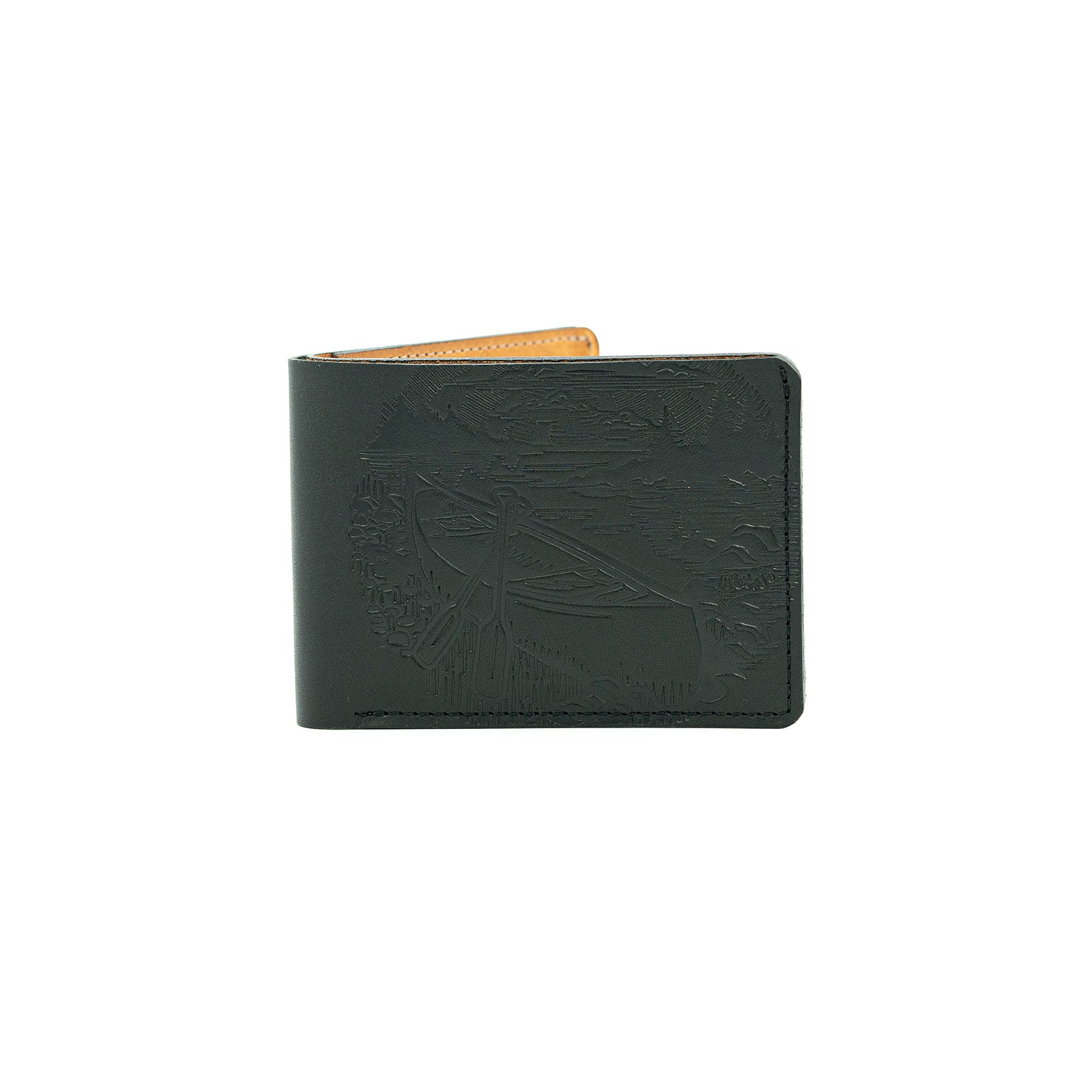 Turman x Leather Works MN No.9 Wallet - Black & Tan – Turman Artwork Company