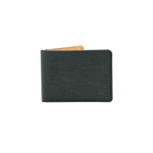 Turman x Leather Works MN No.9 Wallet - Black & Tan