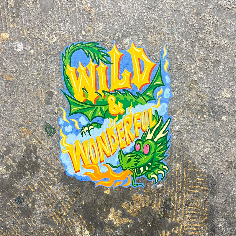 Wild & Wonderful Sticker