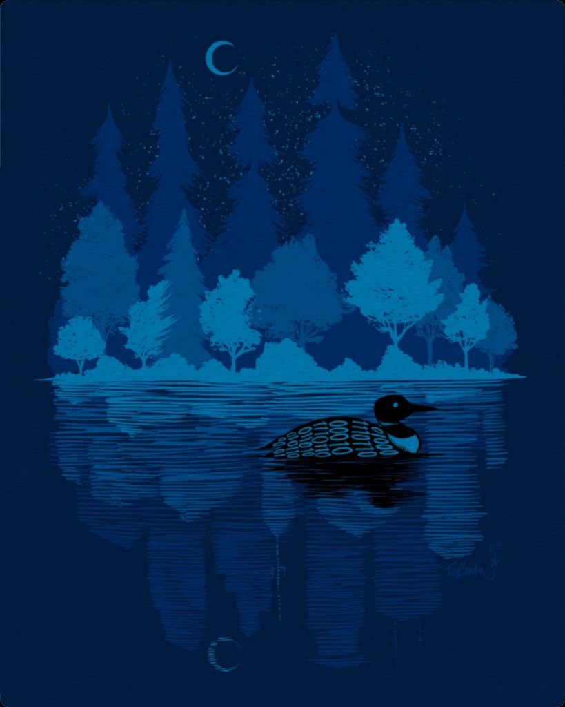 Loon - Original Screen Print