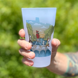 MN Abbey Road State Frosted Pint Glass